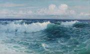 Lionel Walden Breaking Waves oil painting reproduction